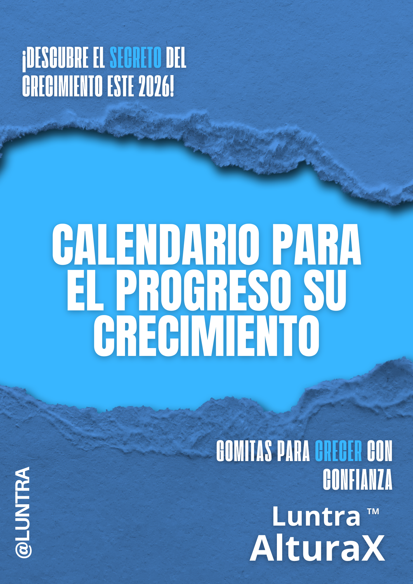 Calendario de crecimiento AlturaX