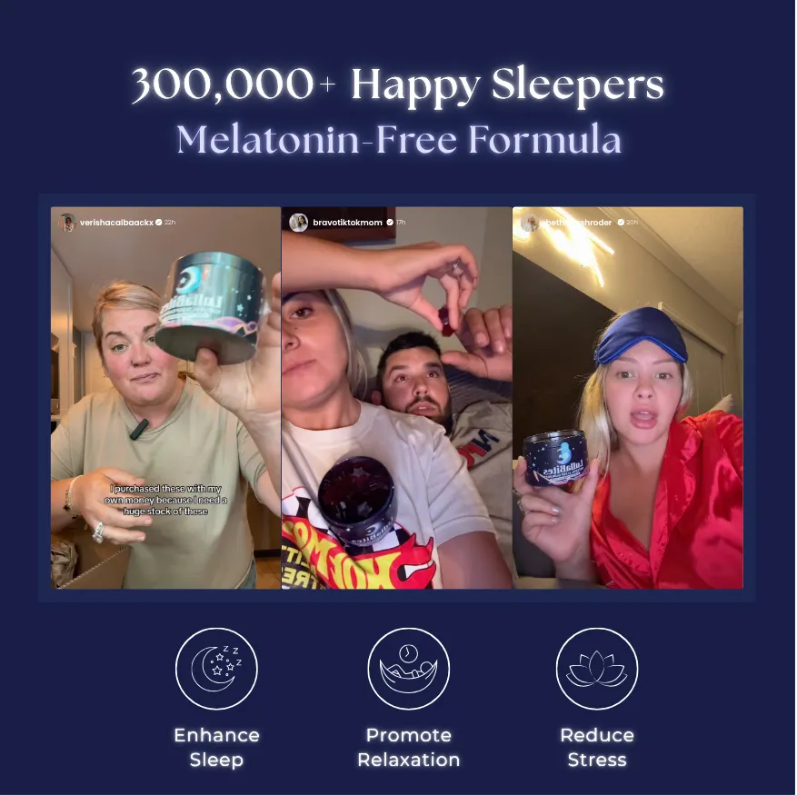 💤 LuntraBites™ – Deep Calm Sleep Gummies