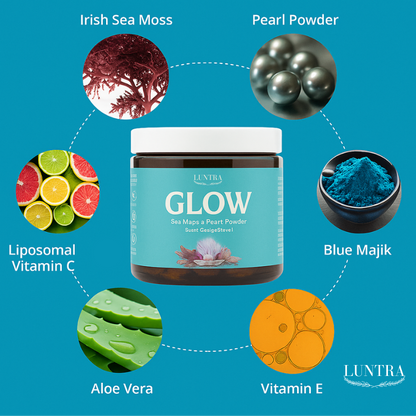 Luntra™ Sea Moss Glow Gummies – Skin Brightening & Hydrating Formula