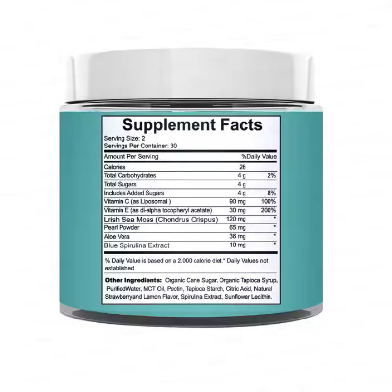 Luntra™ Sea Moss Glow Gummies – Skin Brightening & Hydrating Formula