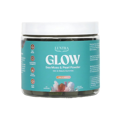 Luntra™ Sea Moss Glow Gummies – Skin Brightening & Hydrating Formula
