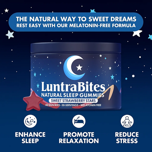 💤 LuntraBites™ – Deep Calm Sleep Gummies